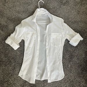 James Perse white top size 3